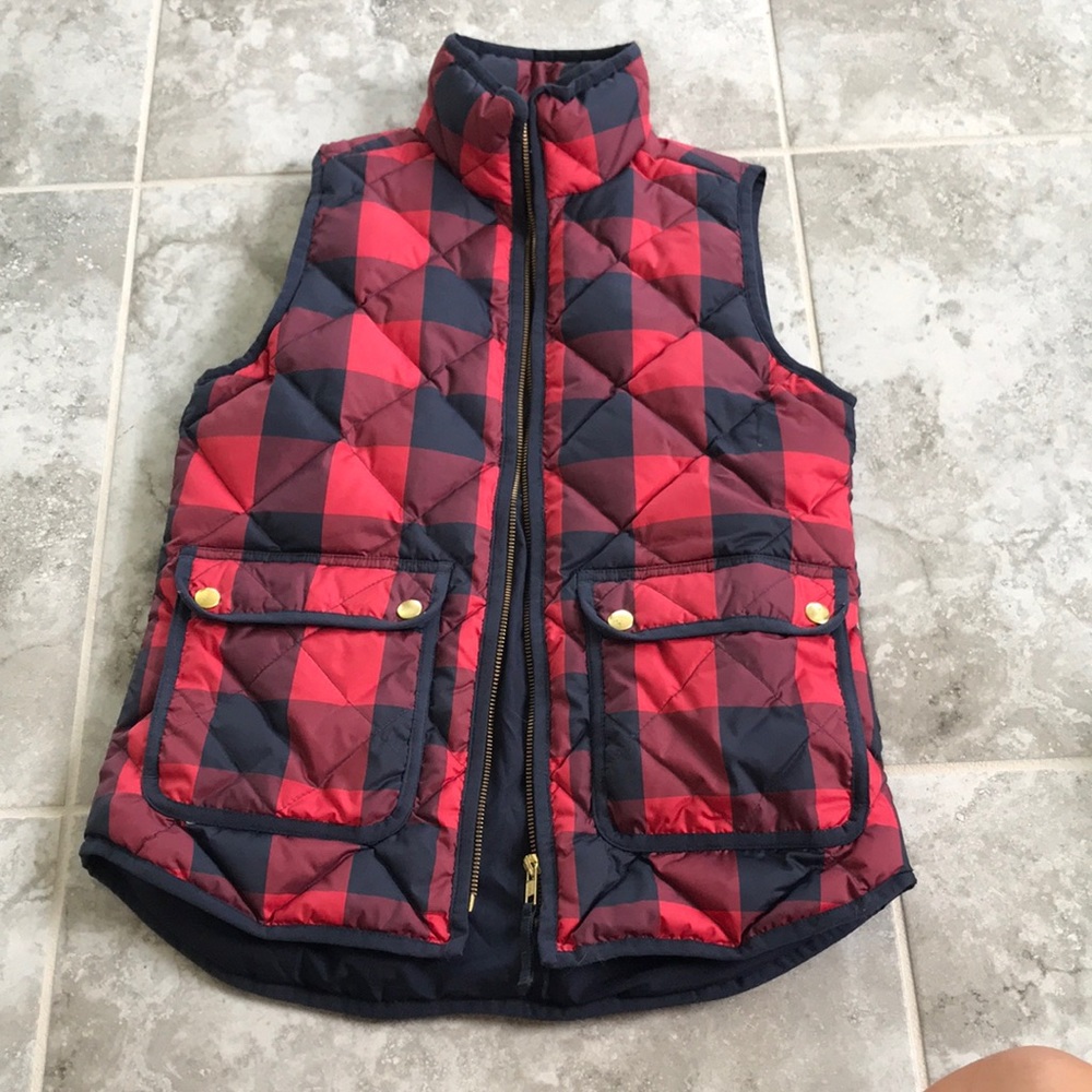 Jcrew puffer vest